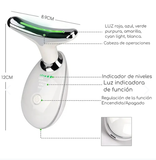 Masajeador Facial Reductor Papada